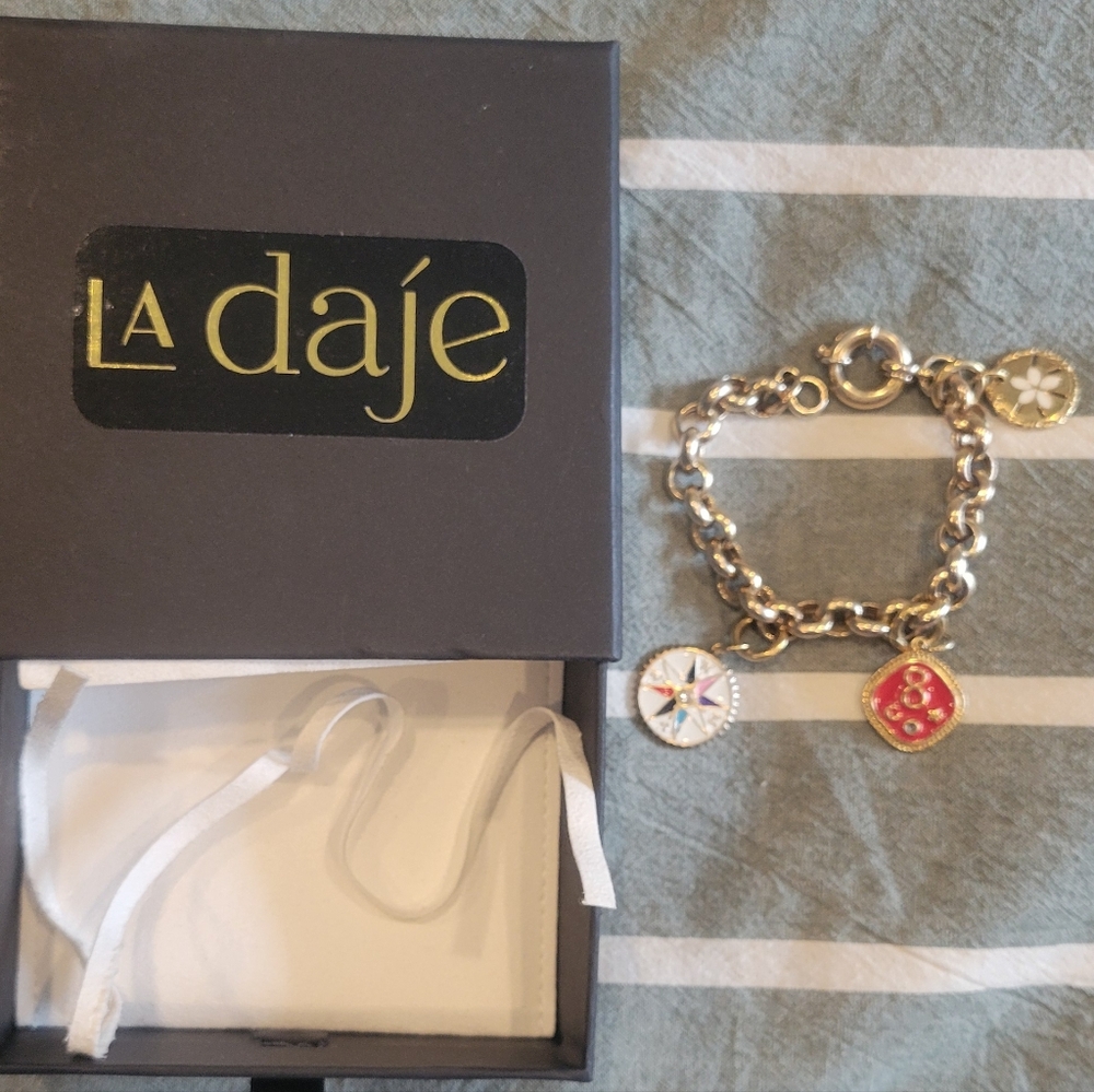 La Daje Gold Charm Bracelet